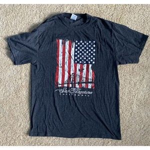 American Flag San Francisco Grey Adult T Shirt | Size Medium | Good Condition